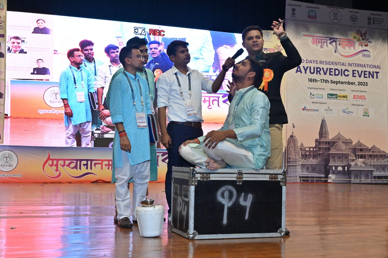 Ayuransh stage performance