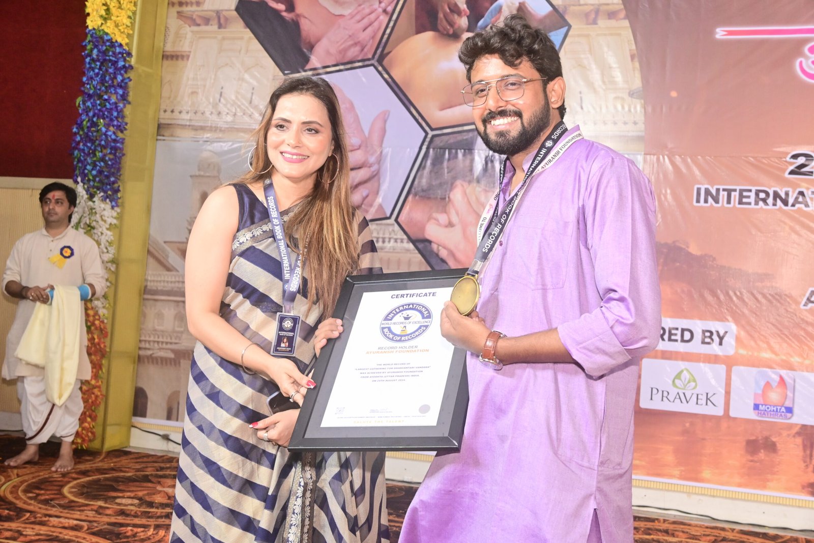 Ayuransh world record moment